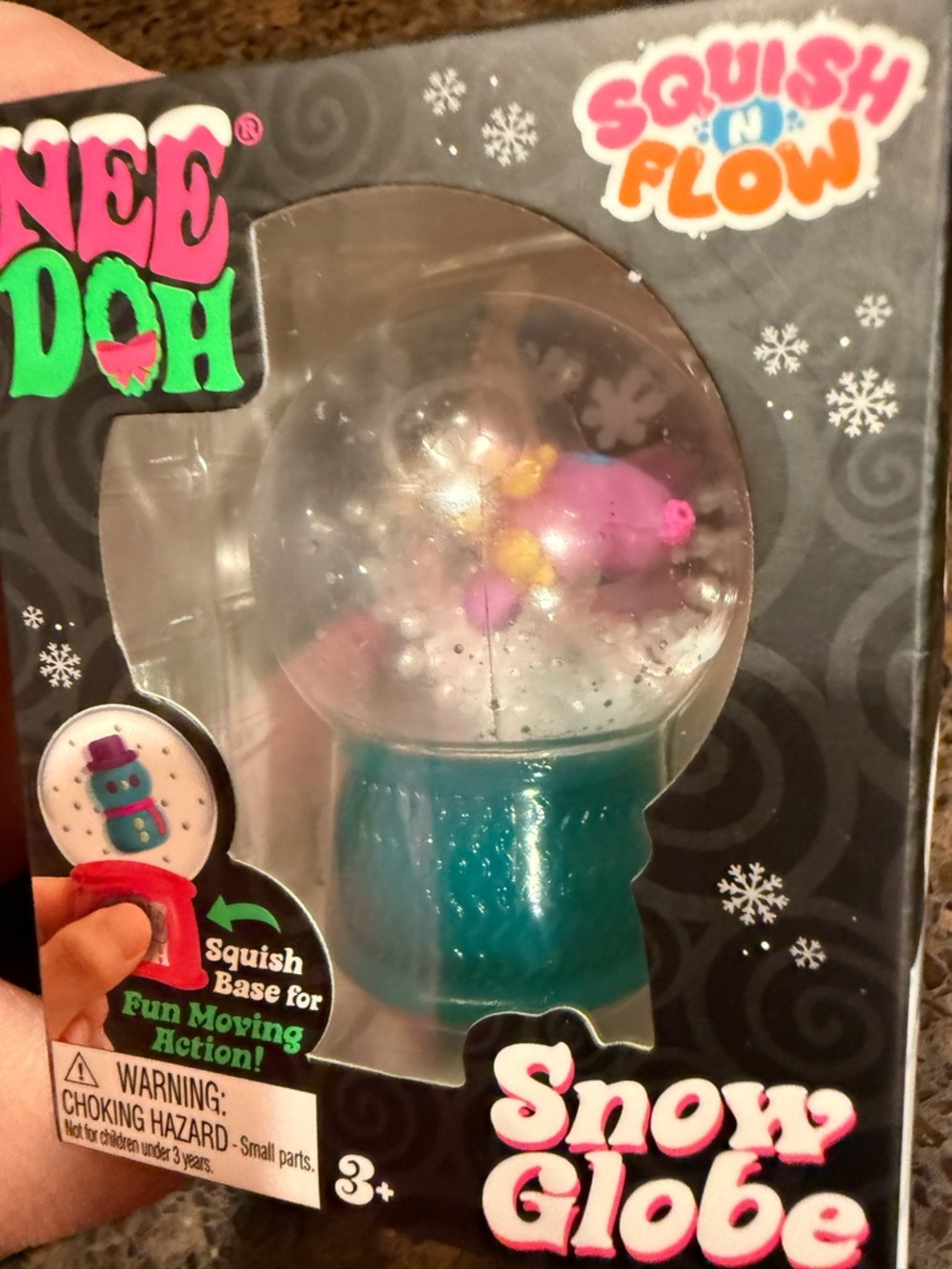 Schylling- Needoh- RARE- Snow Globe- Reindeer- LAST ONE!